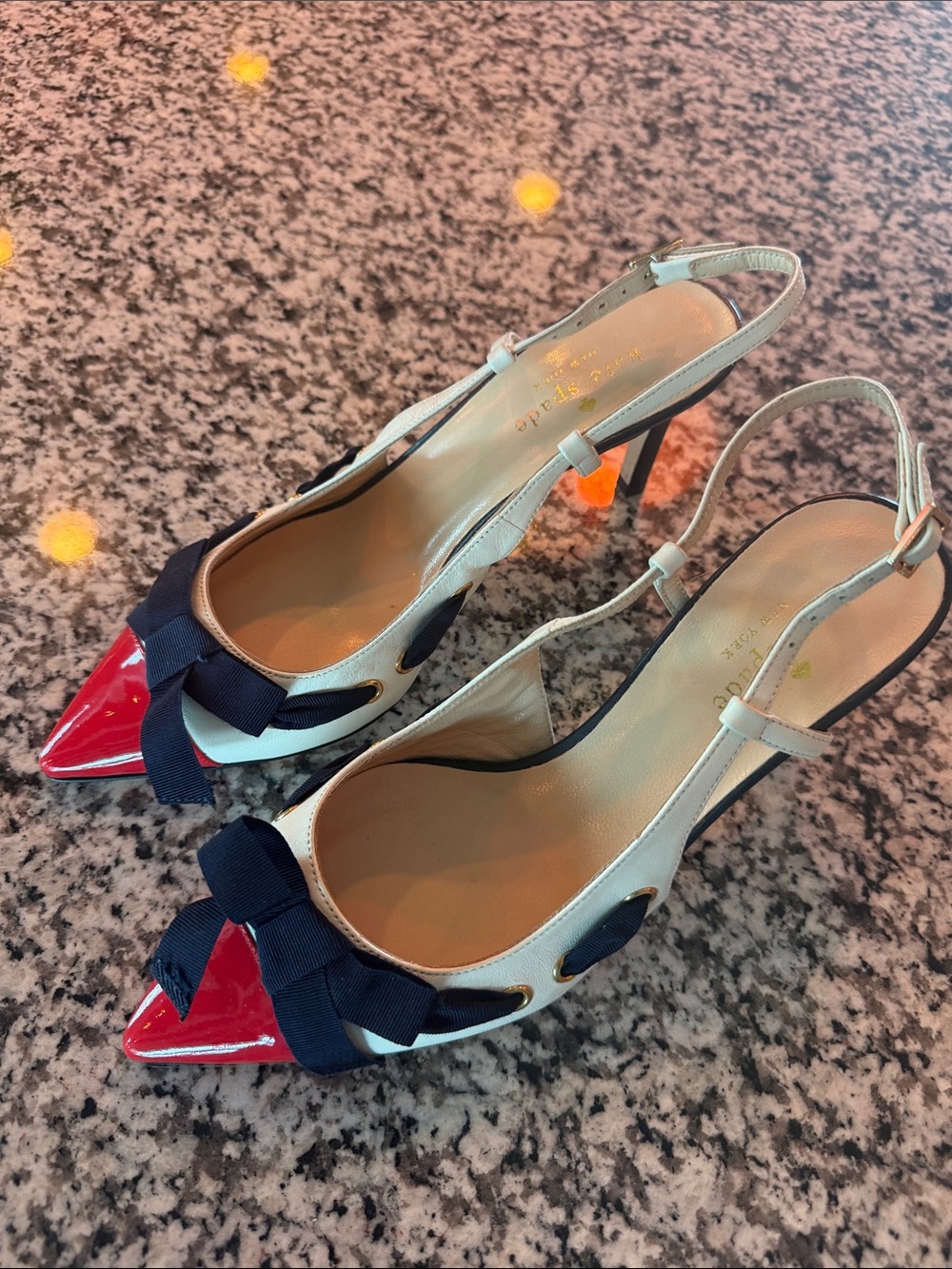 Kate spade Women's New York "Jojo" Bow Slingback